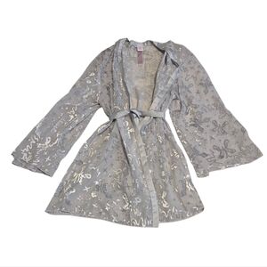 Savage Fenty Devore Dreams Short Sheer Robe